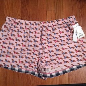 Dachshund Pajama Shorts